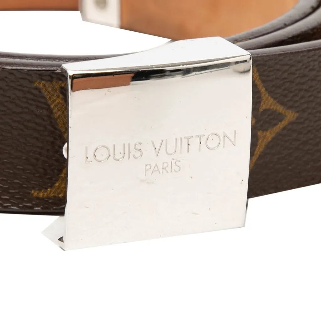 Louis Vuitton Monogram Ceinture Belt Brown Canvas Very good - Model View
