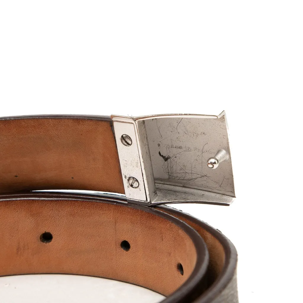 Louis Vuitton Monogram Ceinture Belt Brown Canvas Very good - Box View