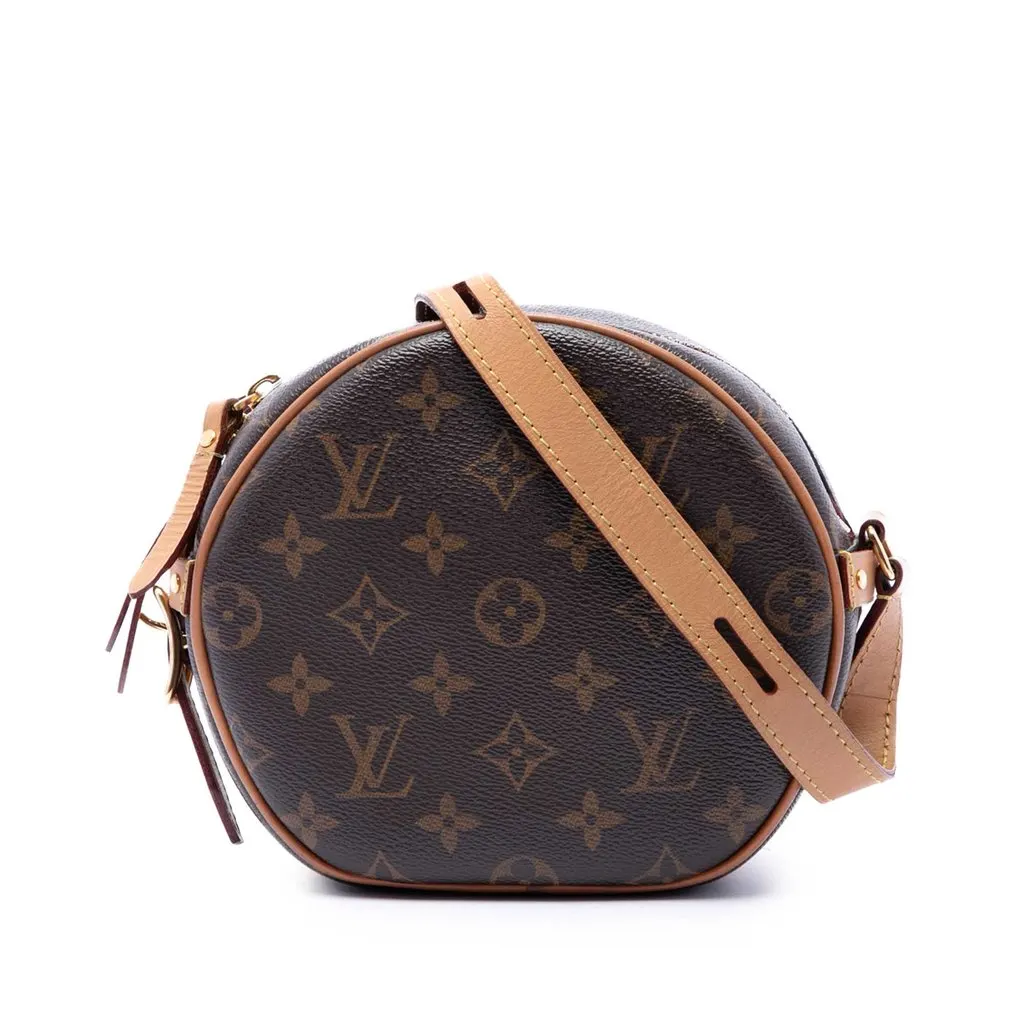 Louis Vuitton Monogram Boite Chapeau Souple PM Brown Canvas Very good - Front View