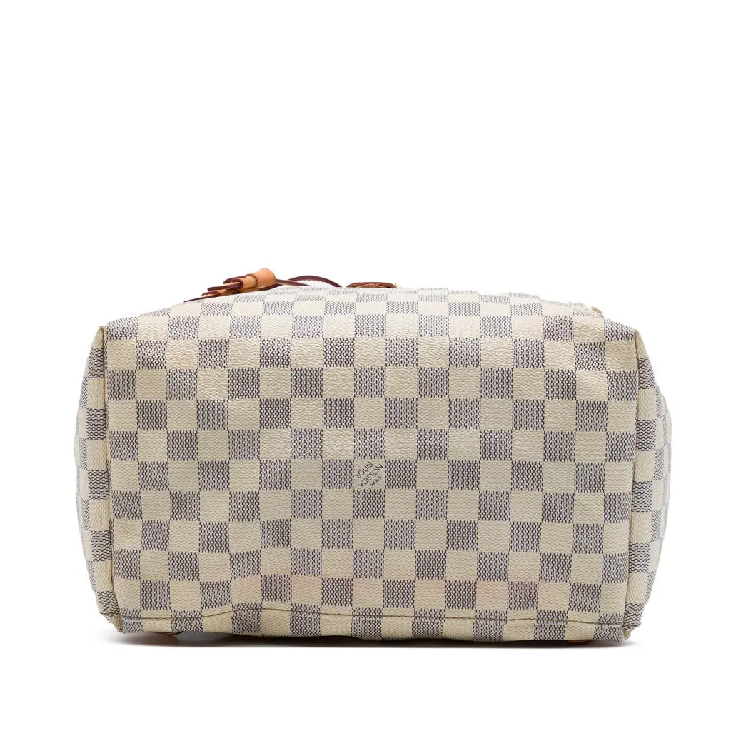 Louis Vuitton Damier Azur Sperone White Canvas Very good - Inside View
