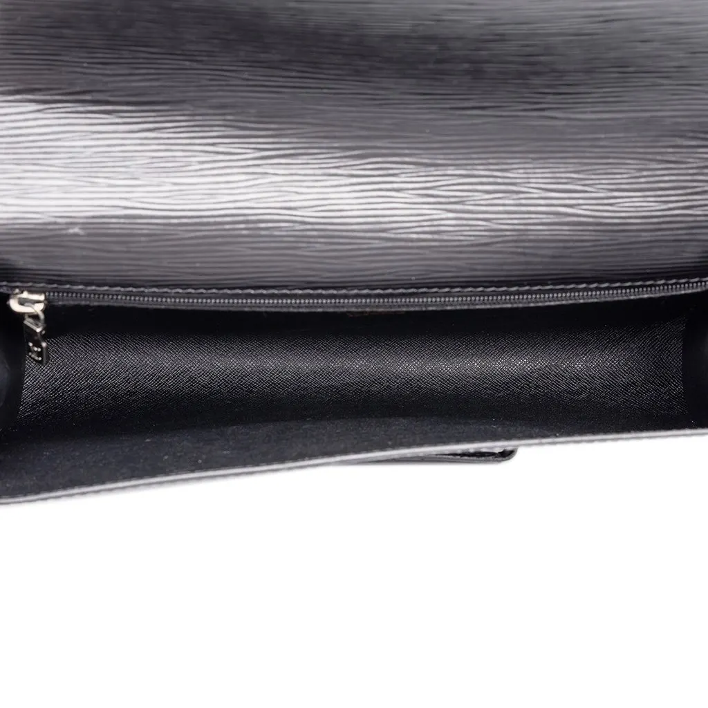 Louis Vuitton Epi Pochette Chaillot Black Leather Very good - Model View