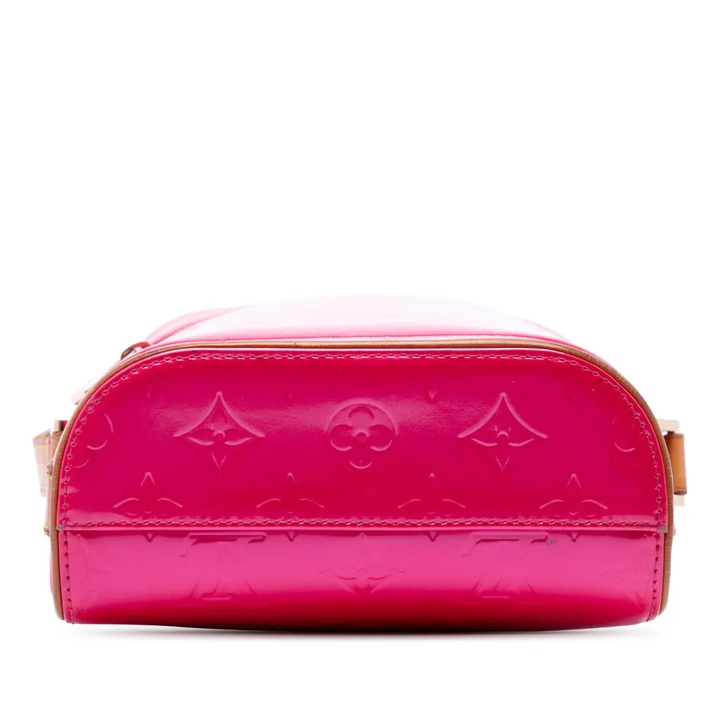 Louis Vuitton Monogram Vernis Sullivan Vertical PM Pink Leather Very good - Inside View