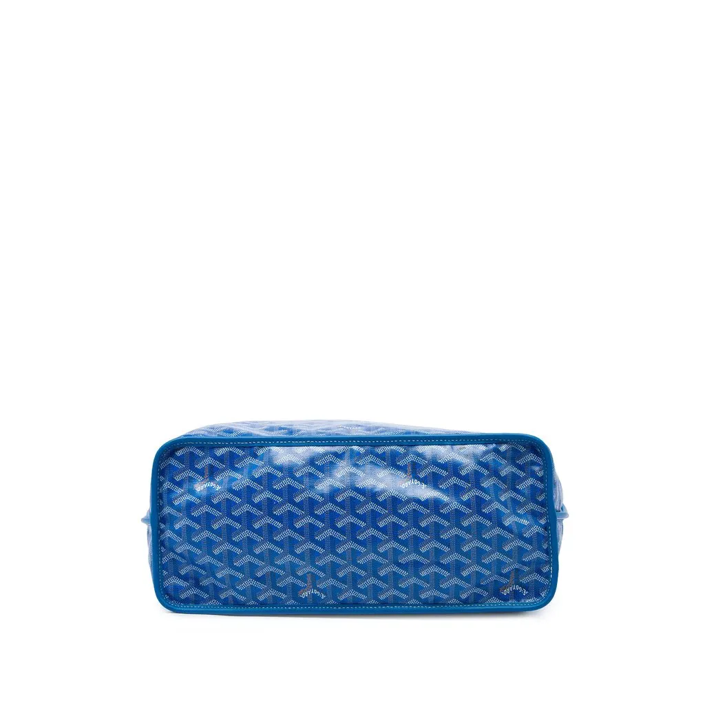 Goyard Goyardine Reversible Anjou PM Blue Canvas Very good - Inside View