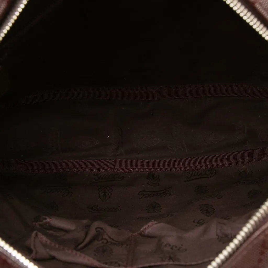 Gucci GG Imprime Crossbody Red Canvas Good - Model View