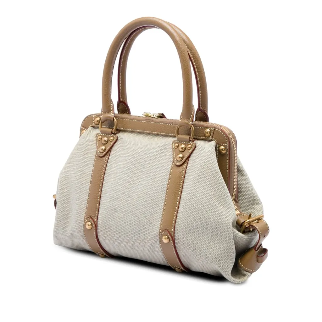 Louis Vuitton Toile Trianon Sac de Nuit GM Beige Canvas Very good - Back View