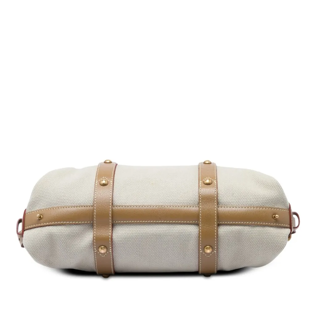 Louis Vuitton Toile Trianon Sac de Nuit GM Beige Canvas Very good - Inside View