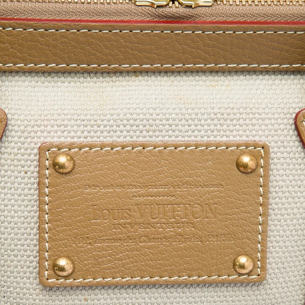 Louis Vuitton Toile Trianon Sac de Nuit GM Beige Canvas Very good - Box View