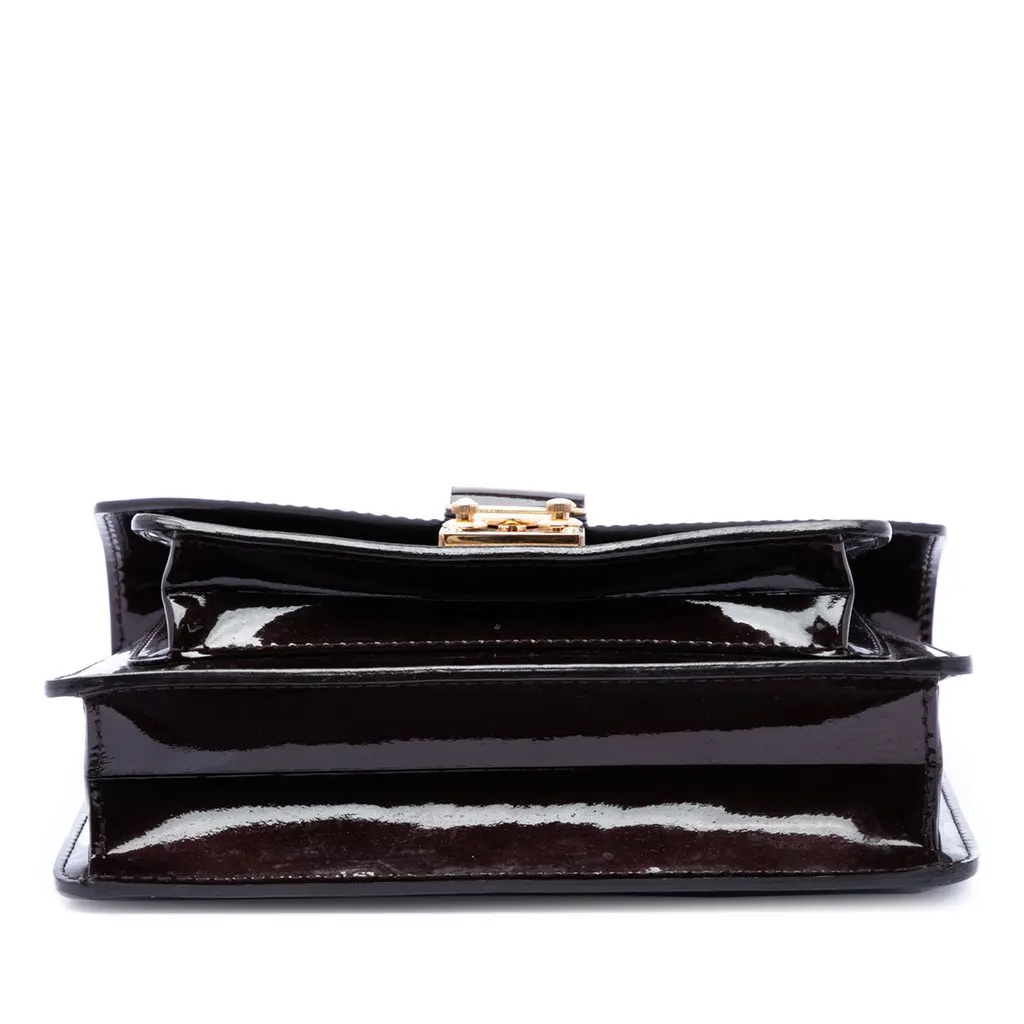 Louis Vuitton Vernis Monceau BB Purple Leather Very good - Inside View