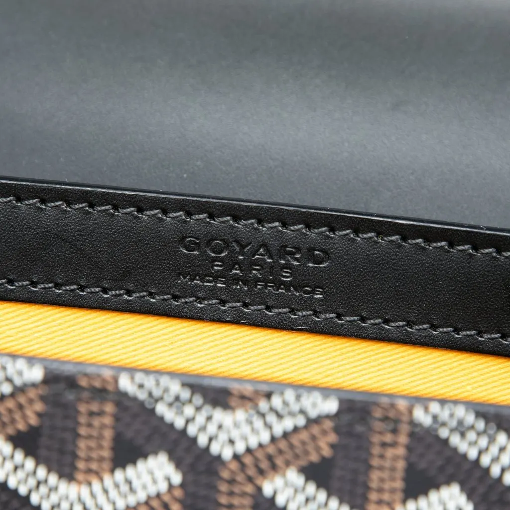 Goyard Goyardine Saigon Structured PM Black Very good - Box View