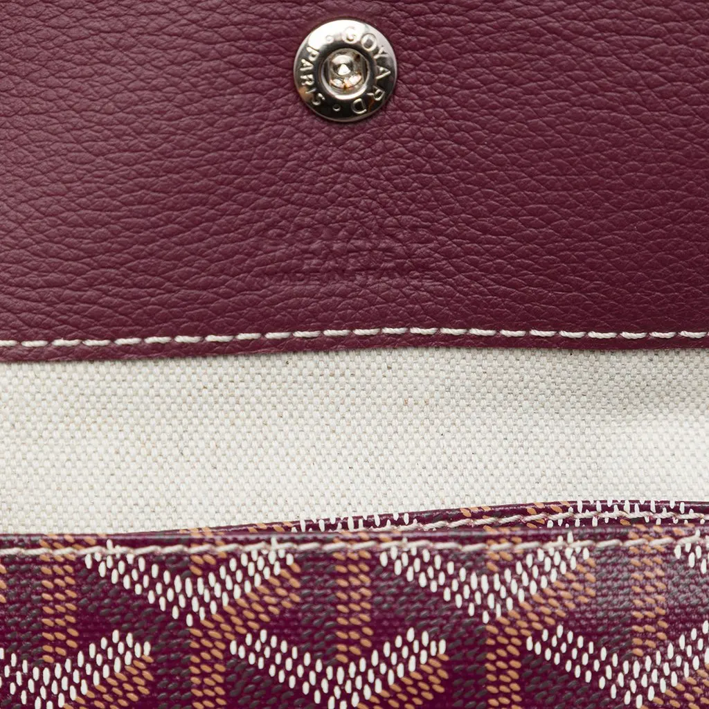 Goyard Goyardine Boheme Hobo Red Canvas Good - Box View