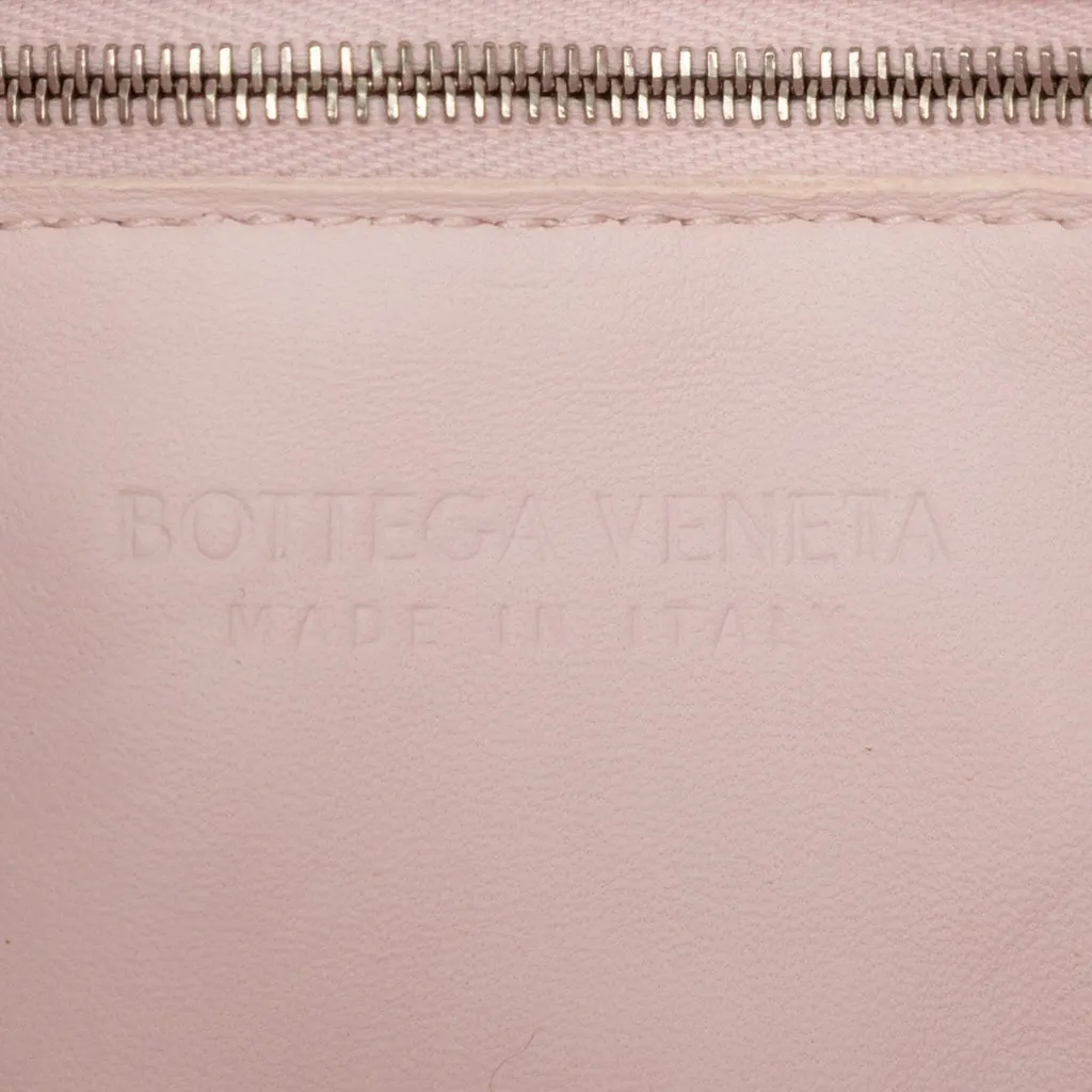Bottega Veneta Nappa Intrecciato Cassette Crossbody Pink Leather Very good - Box View