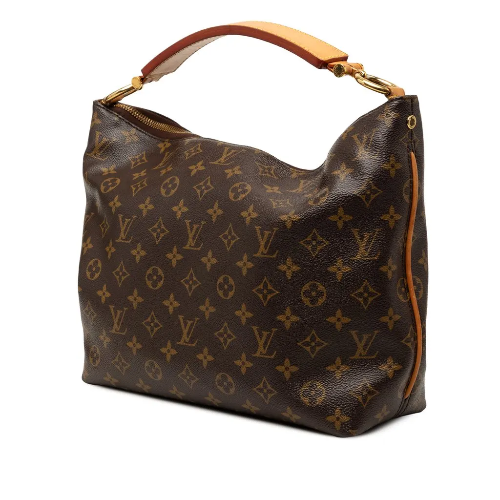Louis Vuitton Monogram Sully PM Brown Very good - Back View