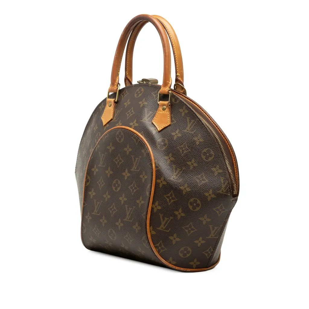 Louis Vuitton Monogram Ellipse MM Brown Canvas Good - Back View