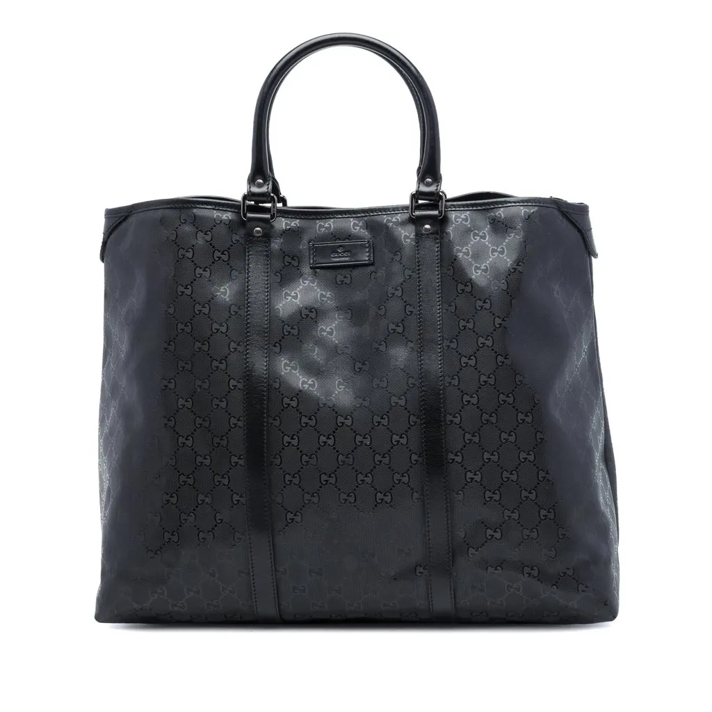 Gucci GG Imprime Weekender Black Very good - Front View