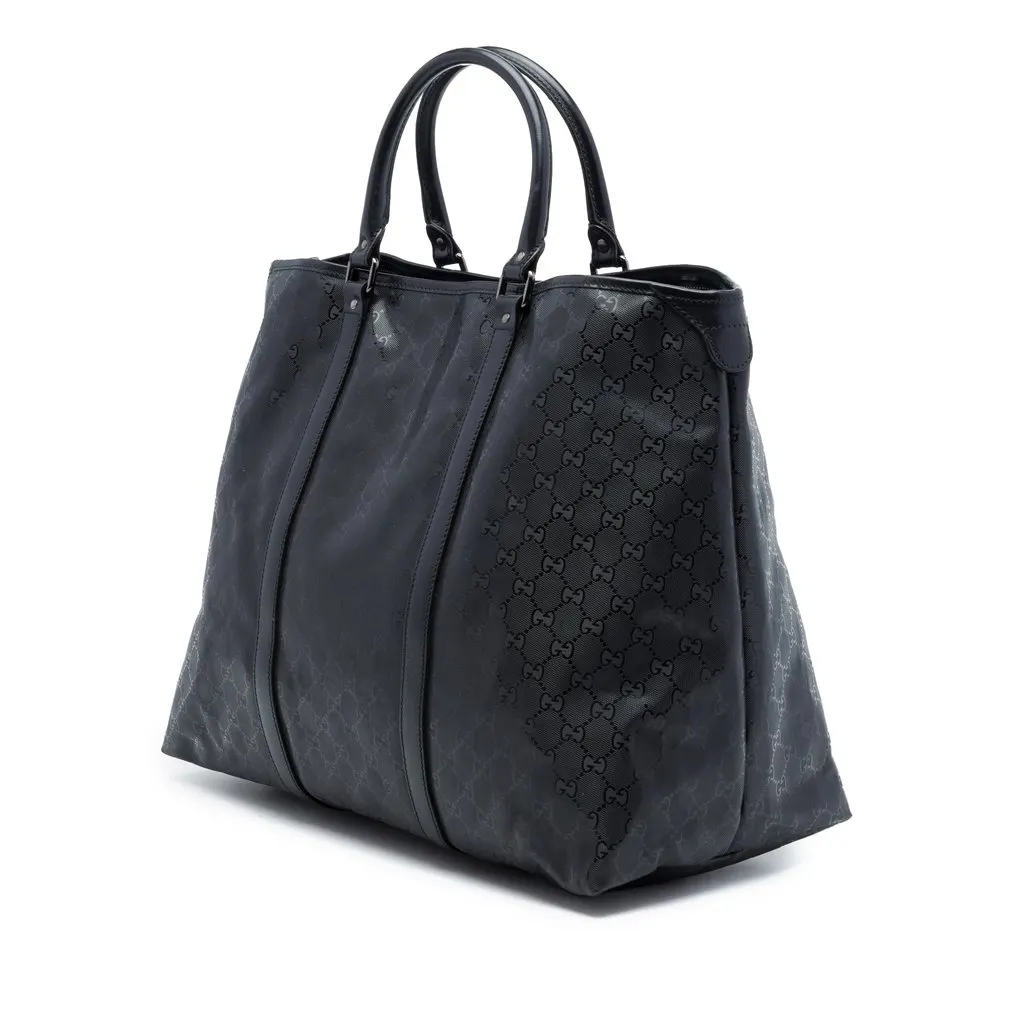 Gucci GG Imprime Weekender Black Very good - Back View