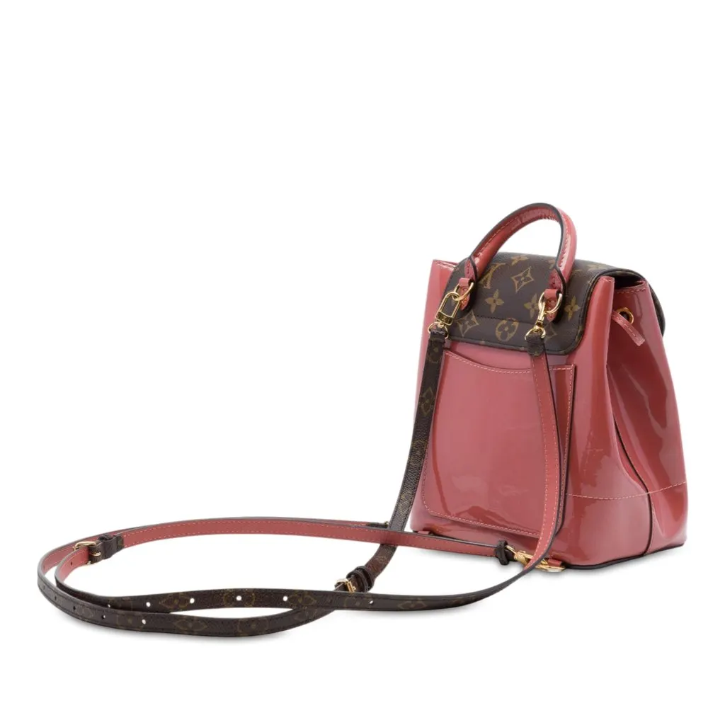 Louis Vuitton Monogram Vernis Hot Springs Red Leather Very good - Back View