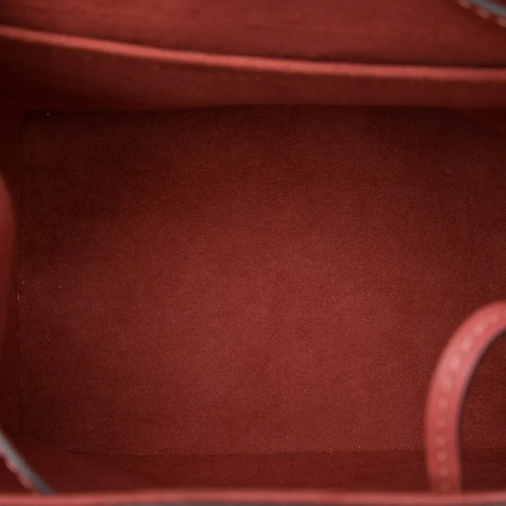 Louis Vuitton Monogram Vernis Hot Springs Red Leather Very good - Model View