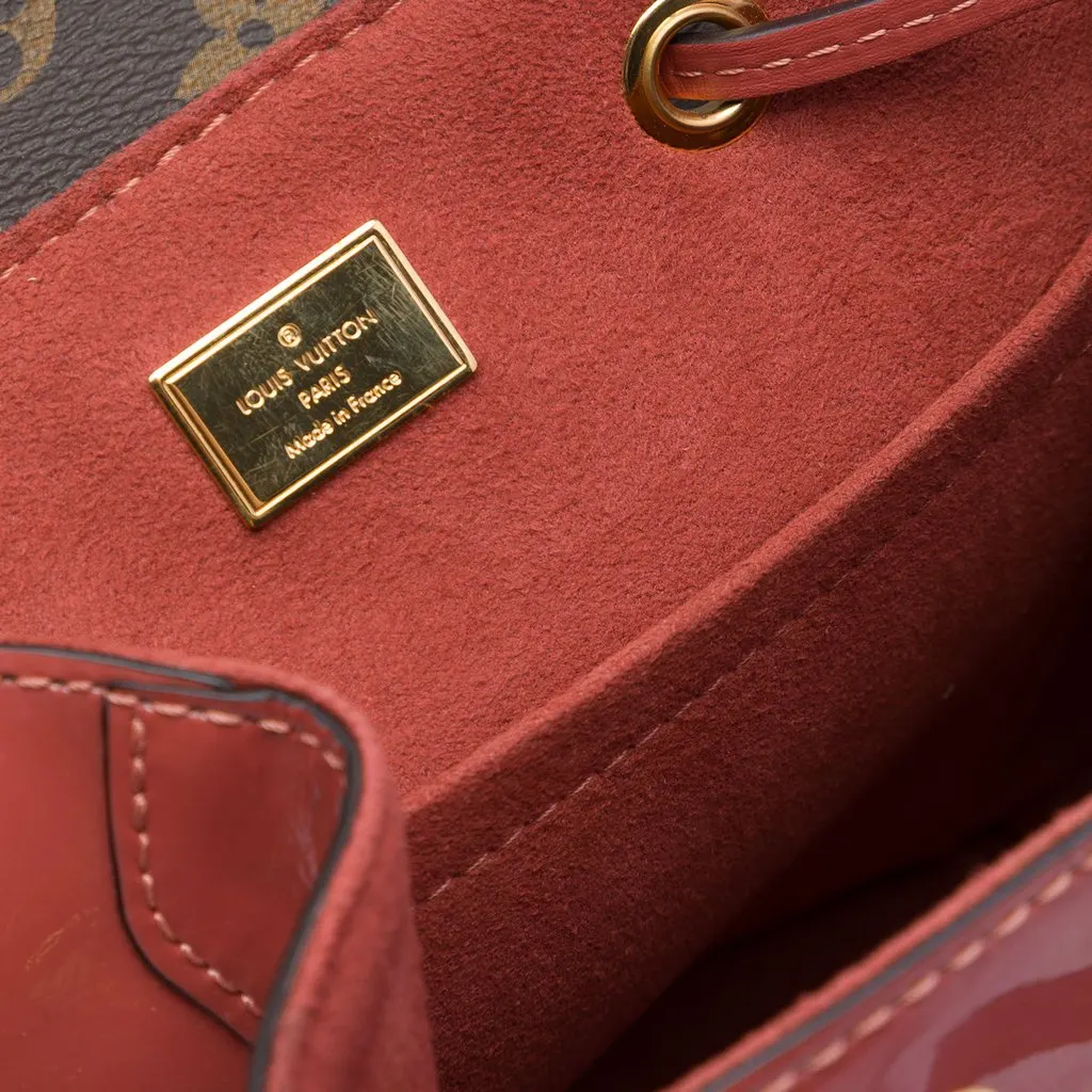 Louis Vuitton Monogram Vernis Hot Springs Red Leather Very good - Box View