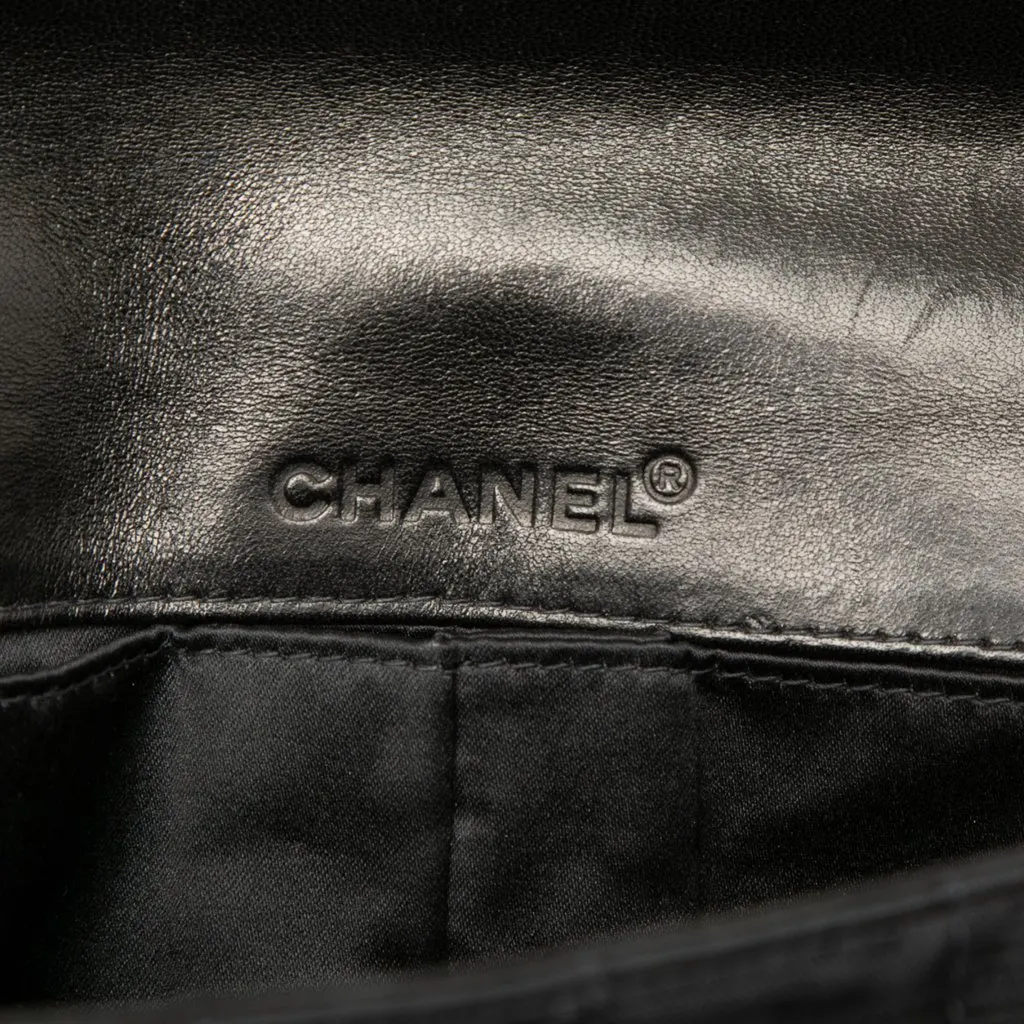 Chanel New Travel Line Nylon East West Flap Black Polyamide Good - Box View