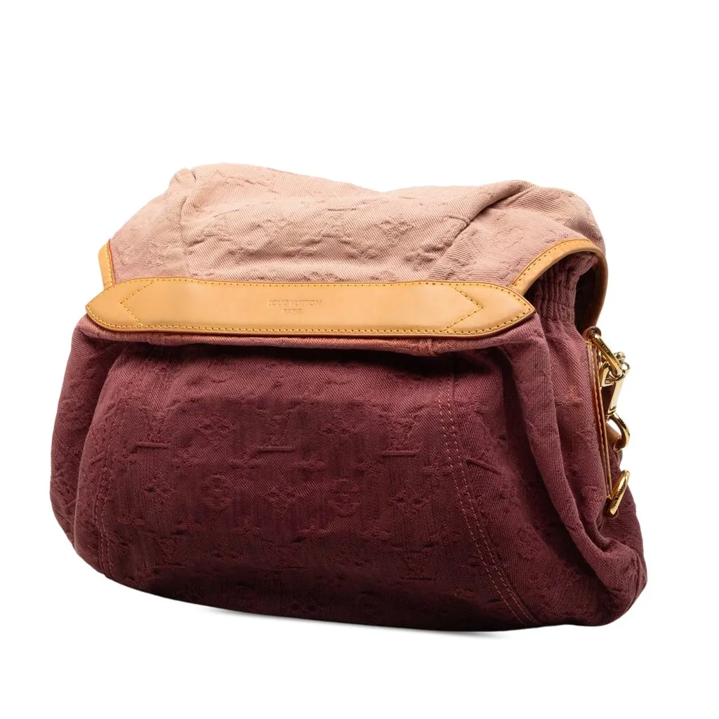 Louis Vuitton Monogram Denim Sunshine Pink Very good - Back View