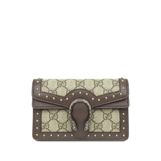 Gucci Mini GG Supreme Studs Dionysus Crossbody