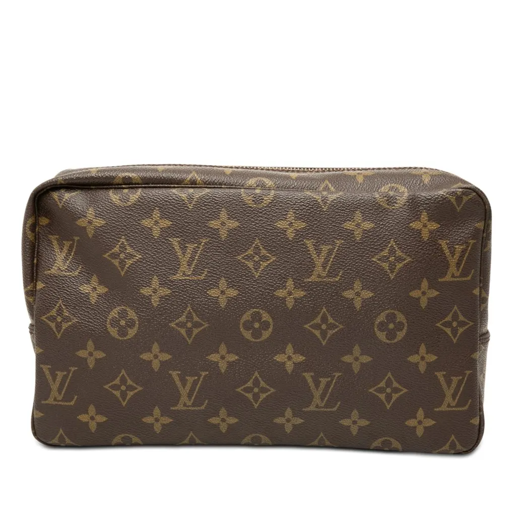 Louis Vuitton Monogram Trousse Toilette 28 Brown Very good - Front View