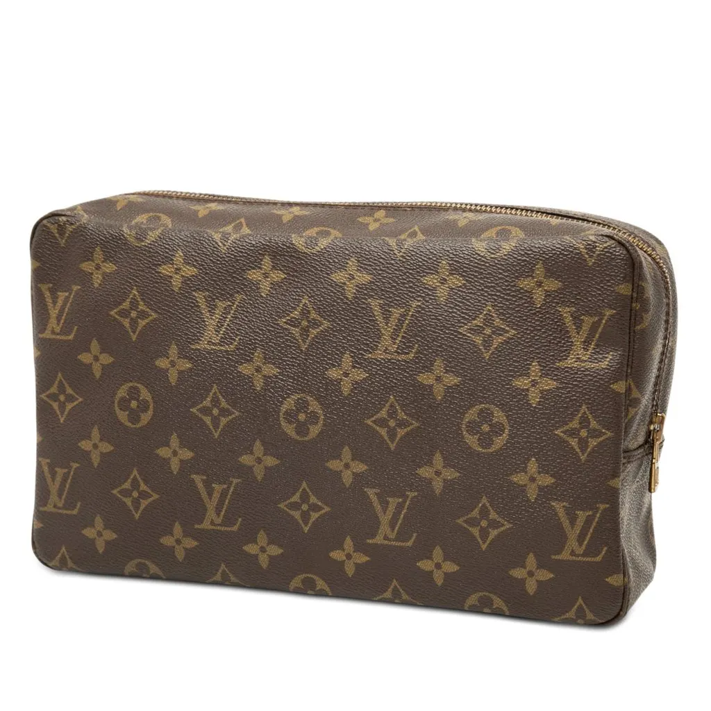 Louis Vuitton Monogram Trousse Toilette 28 Brown Very good - Back View