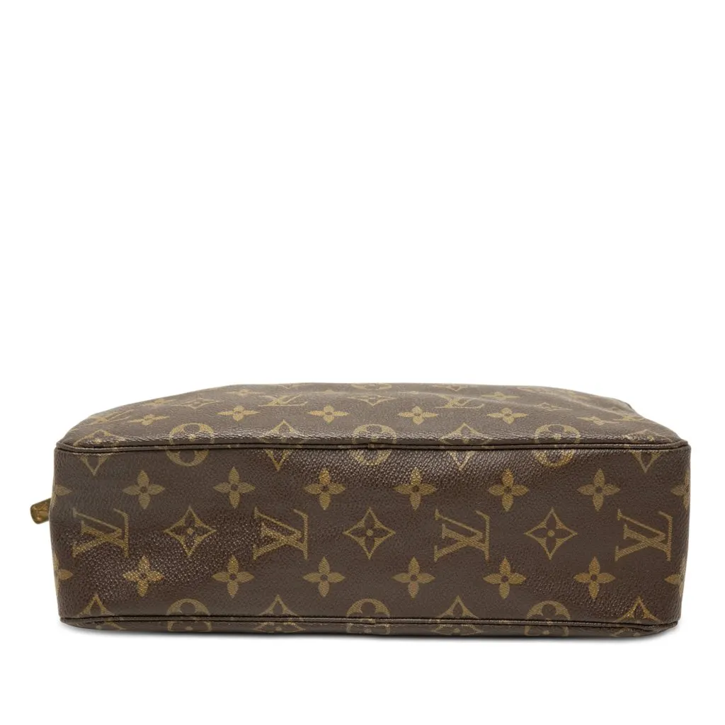 Louis Vuitton Monogram Trousse Toilette 28 Brown Very good - Inside View