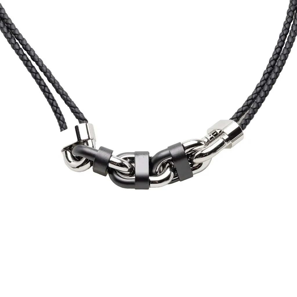 Hermès Swift Chaine Maillon Double Tour Black Leather Very good - Inside View