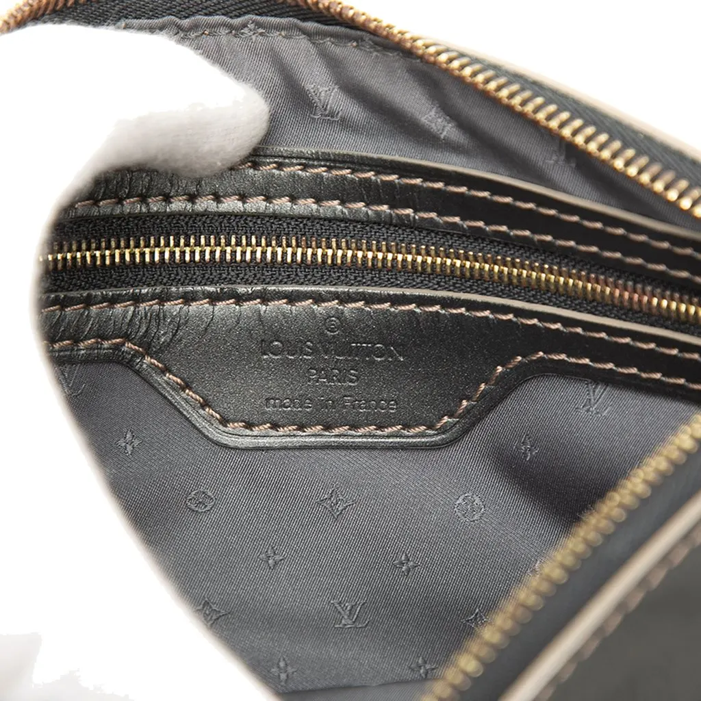 Louis Vuitton Suhali Lockit Clutch Black Leather Very good - Box View