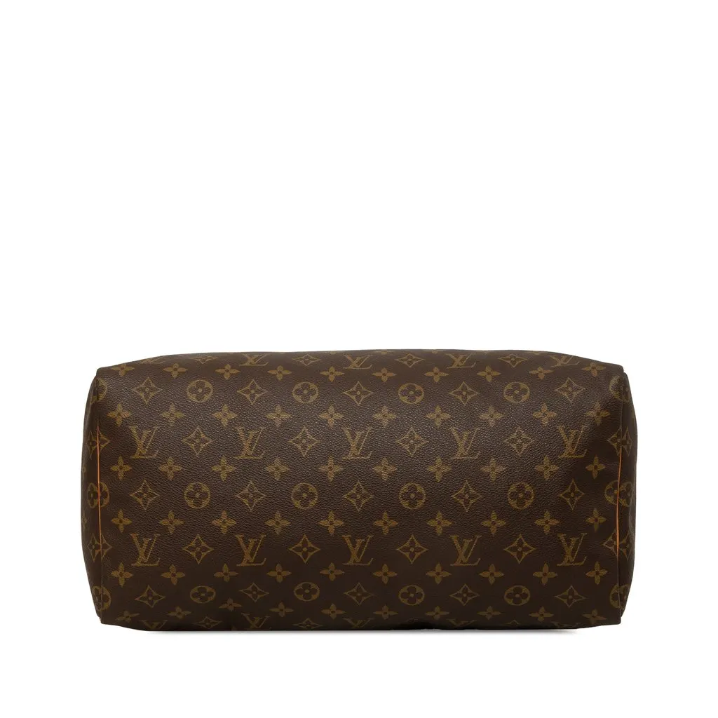 Louis Vuitton Monogram Speedy 40 Brown Canvas Good - Inside View