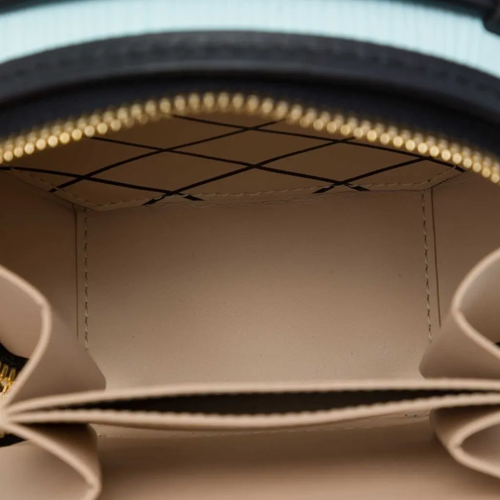 Louis Vuitton Mini Epi Boite Chapeau Blue Leather Very good - Box View