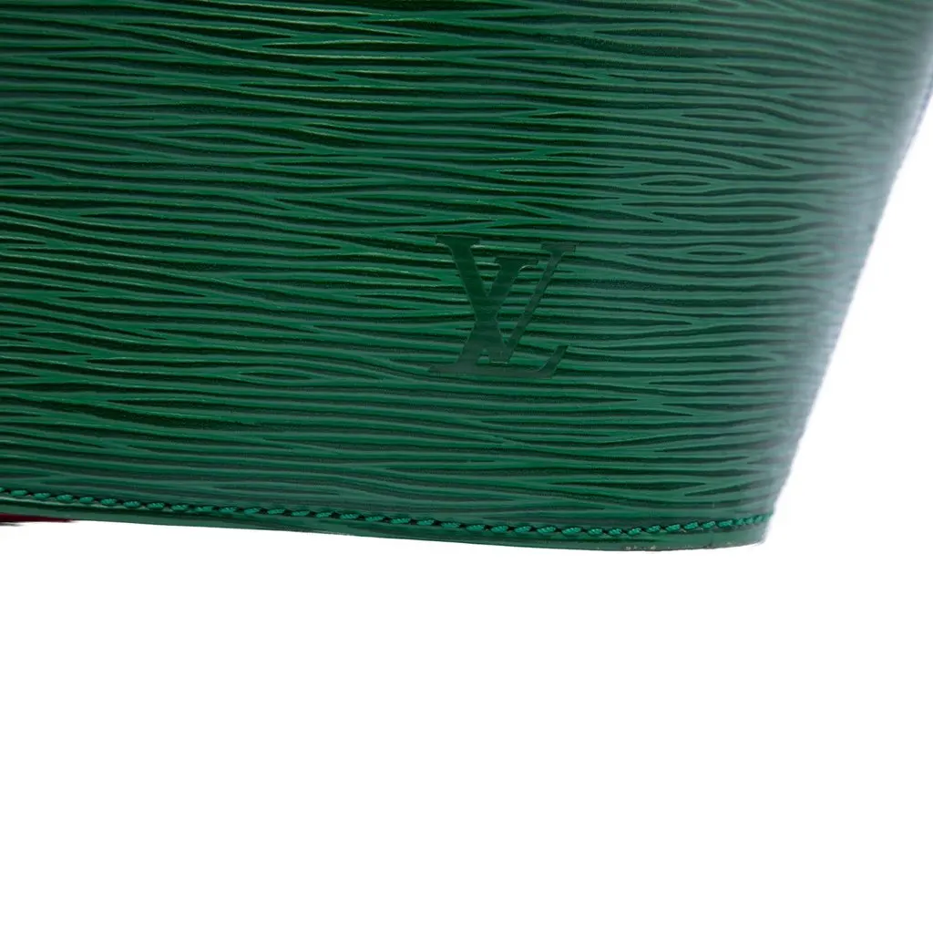 Louis Vuitton Epi Petit Bicolor Noe Green Leather Very good - Box View