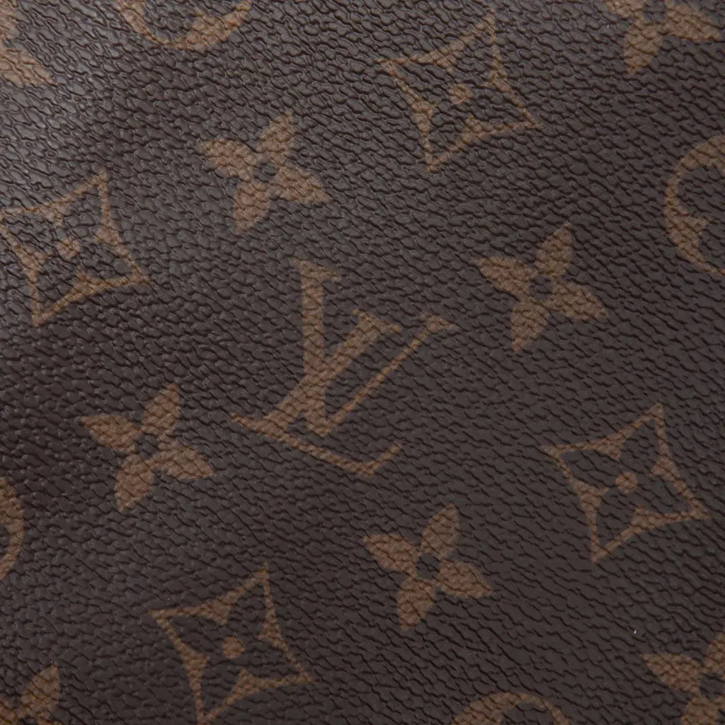 Louis Vuitton Monogram Shoe Pouch Brown Canvas Very good - Box View