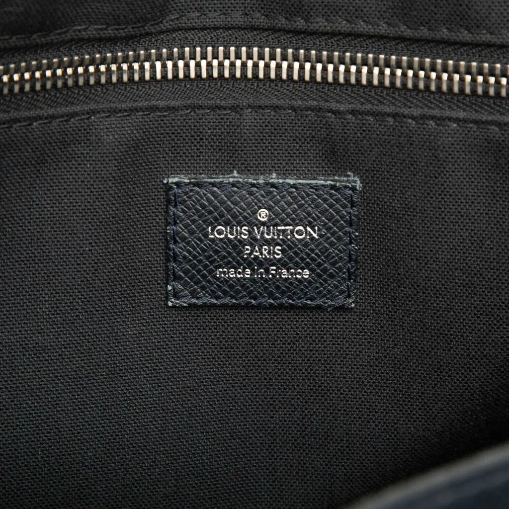 Louis Vuitton Taiga Roman PM Blue Leather Very good - Box View