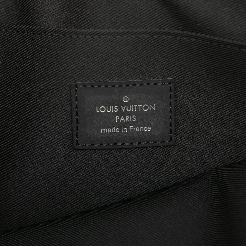 Louis Vuitton Christopher Nemeth Damier Graphite Rope Pochette Voyage GM Black Canvas Very good - Box View