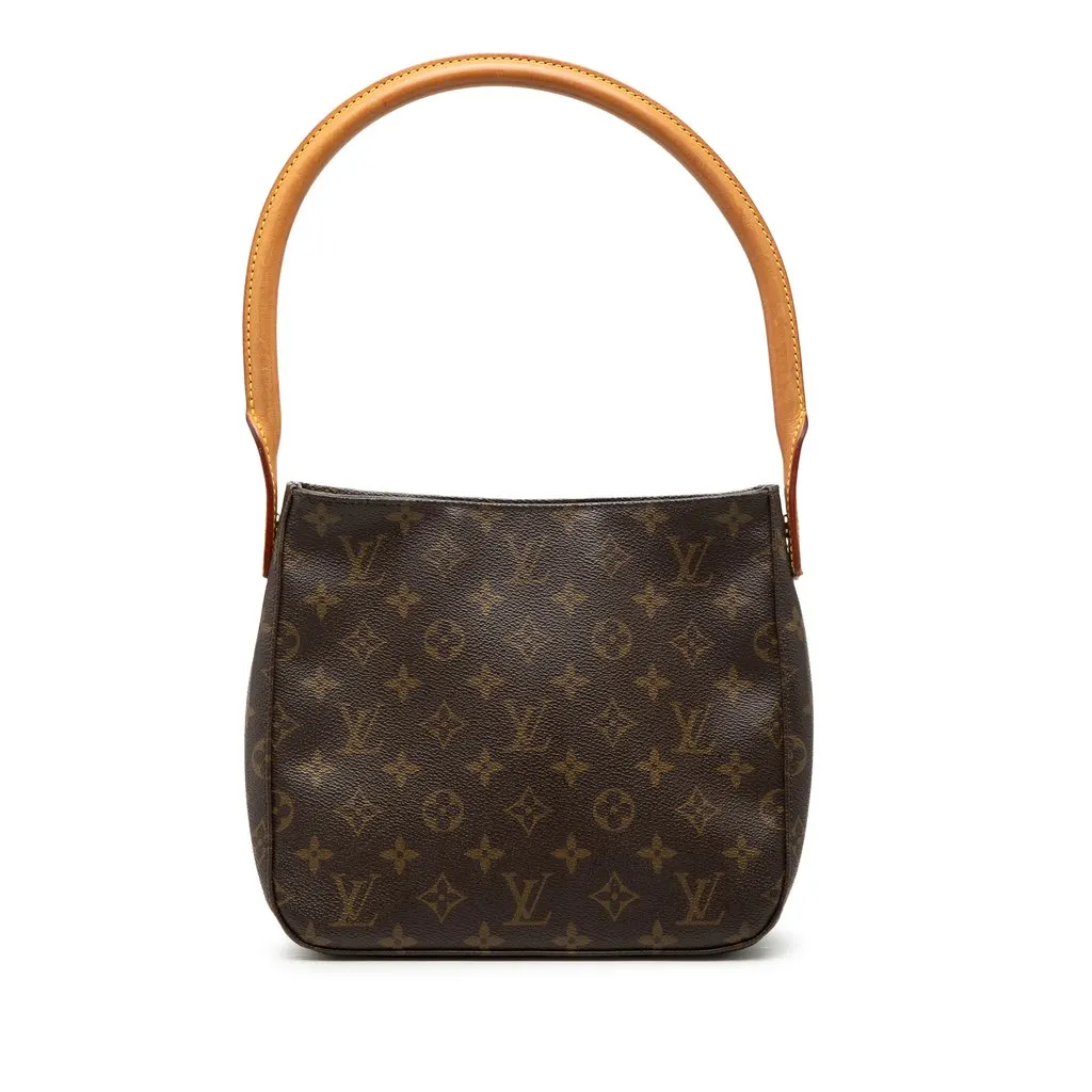 Louis Vuitton Monogram Looping MM Brown Very good - Front View
