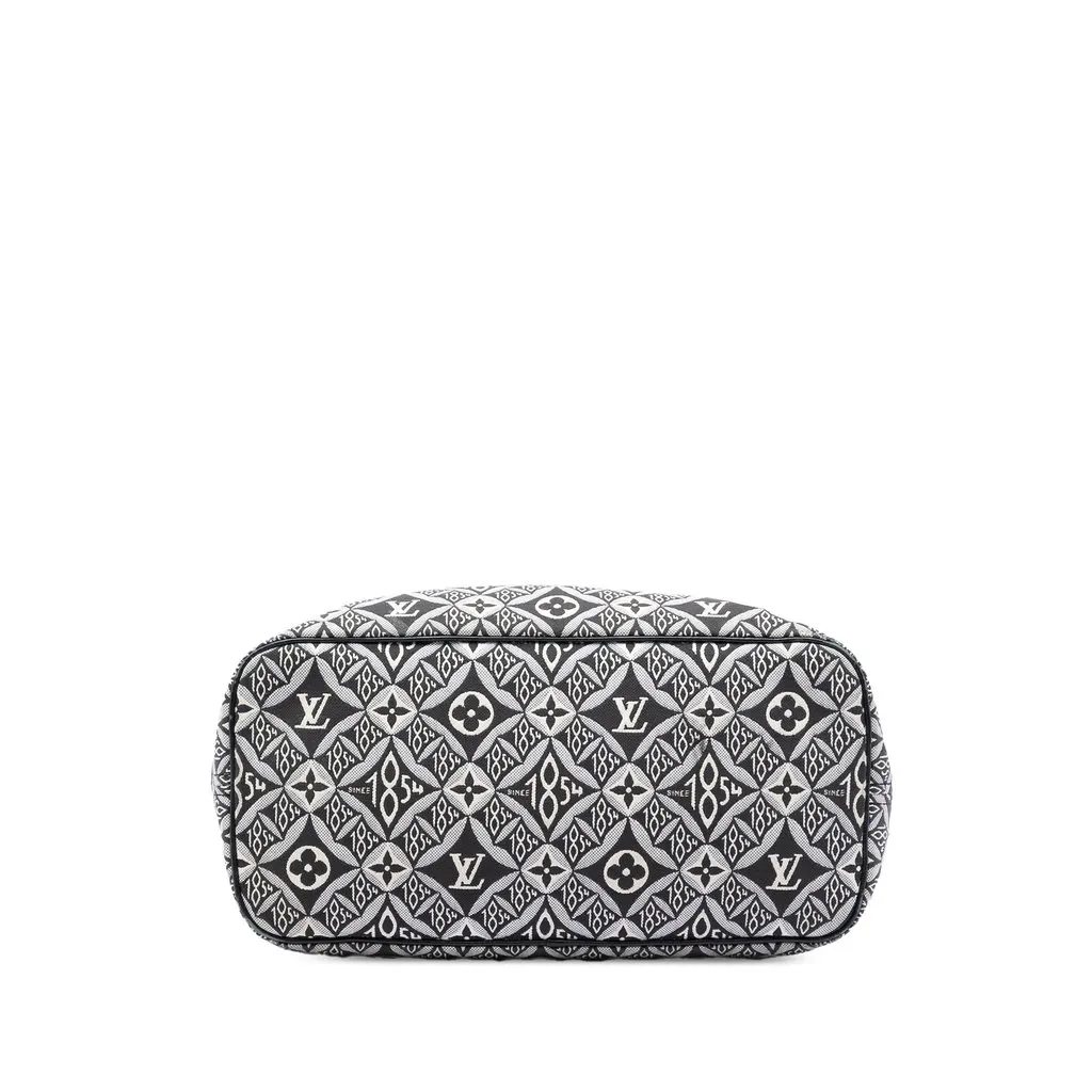 Louis Vuitton Monogram Jacquard Since 1854 Neverfull MM Black Very good - Inside View