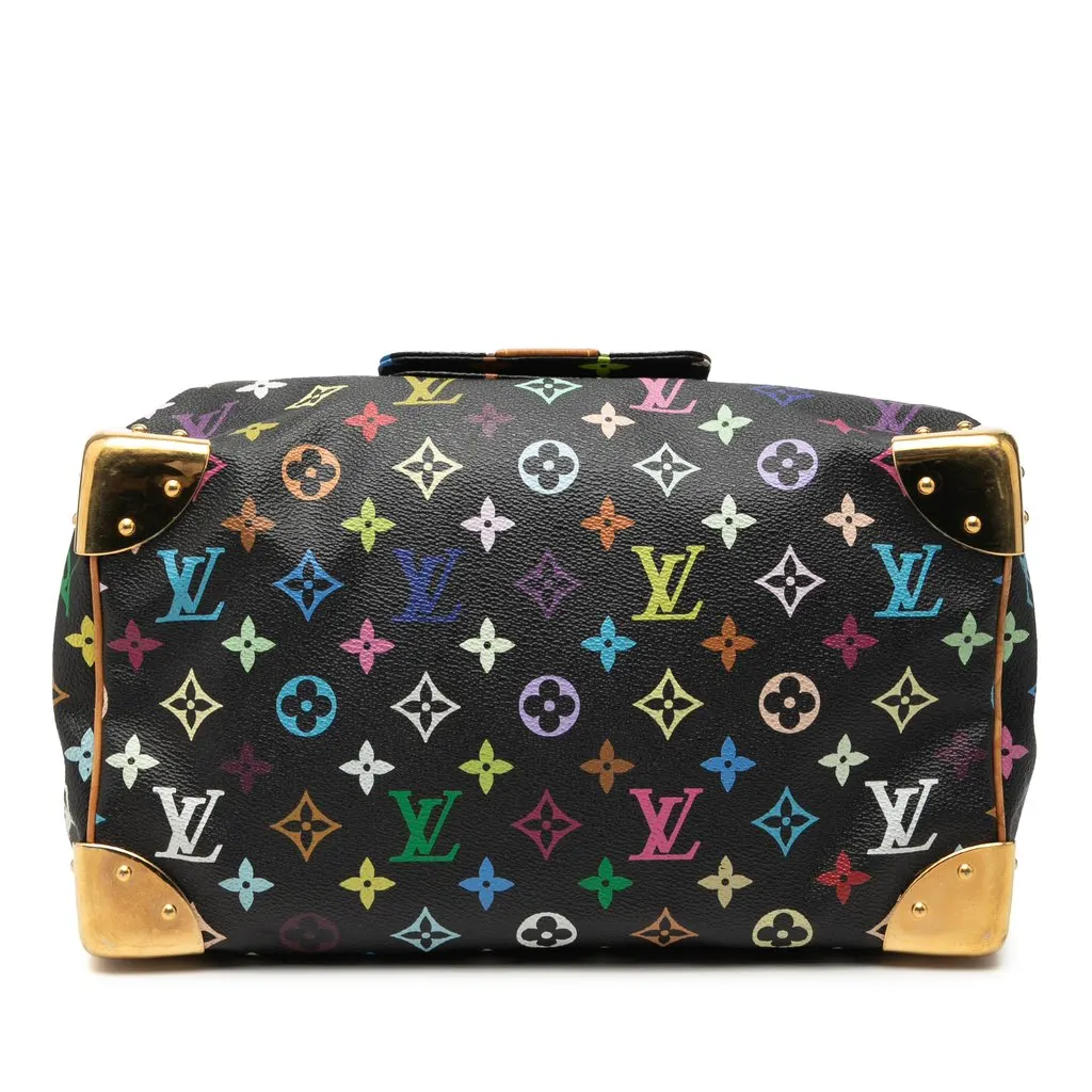 Louis Vuitton Monogram Multicolore Speedy 30 Black Very good - Inside View