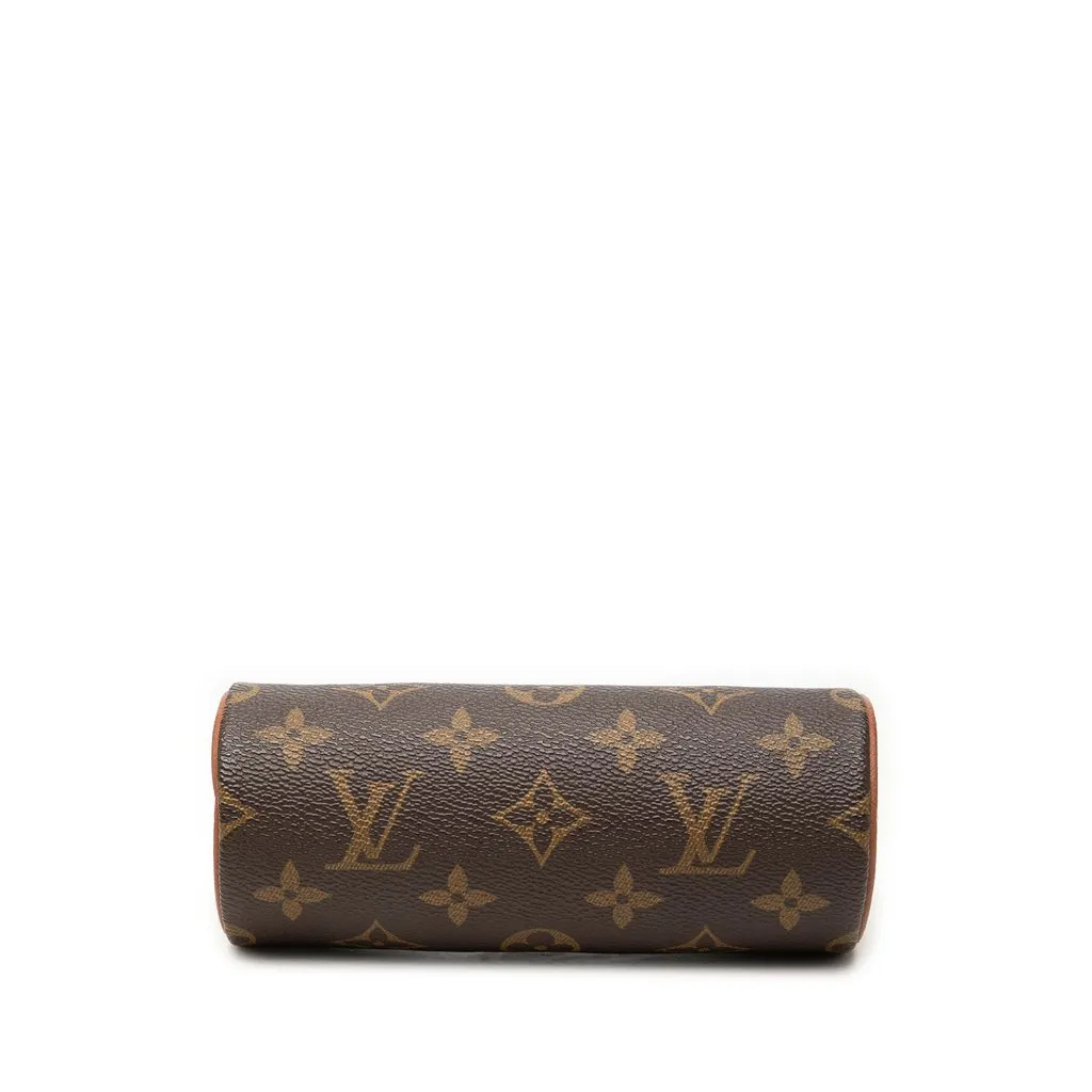 Louis Vuitton Monogram Papillon Pochette Brown Very good - Inside View