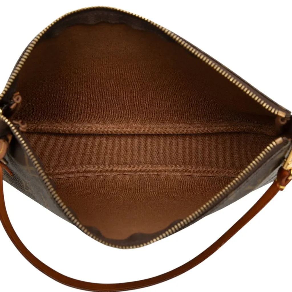 Louis Vuitton Monogram Pochette Accessoires Brown Very good - Model View