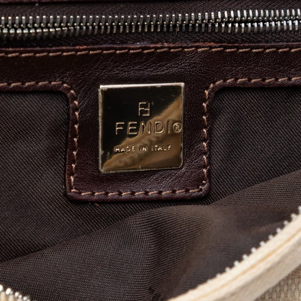 Fendi Zucca Canvas Crossbody Beige Very good - Box View