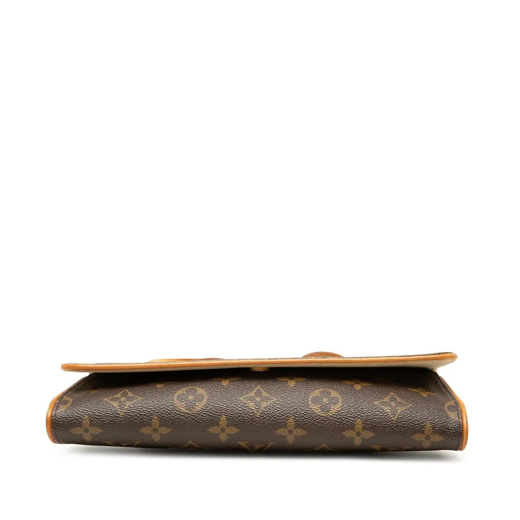 Louis Vuitton Monogram Pochette Twin GM Brown Canvas Very good - Inside View
