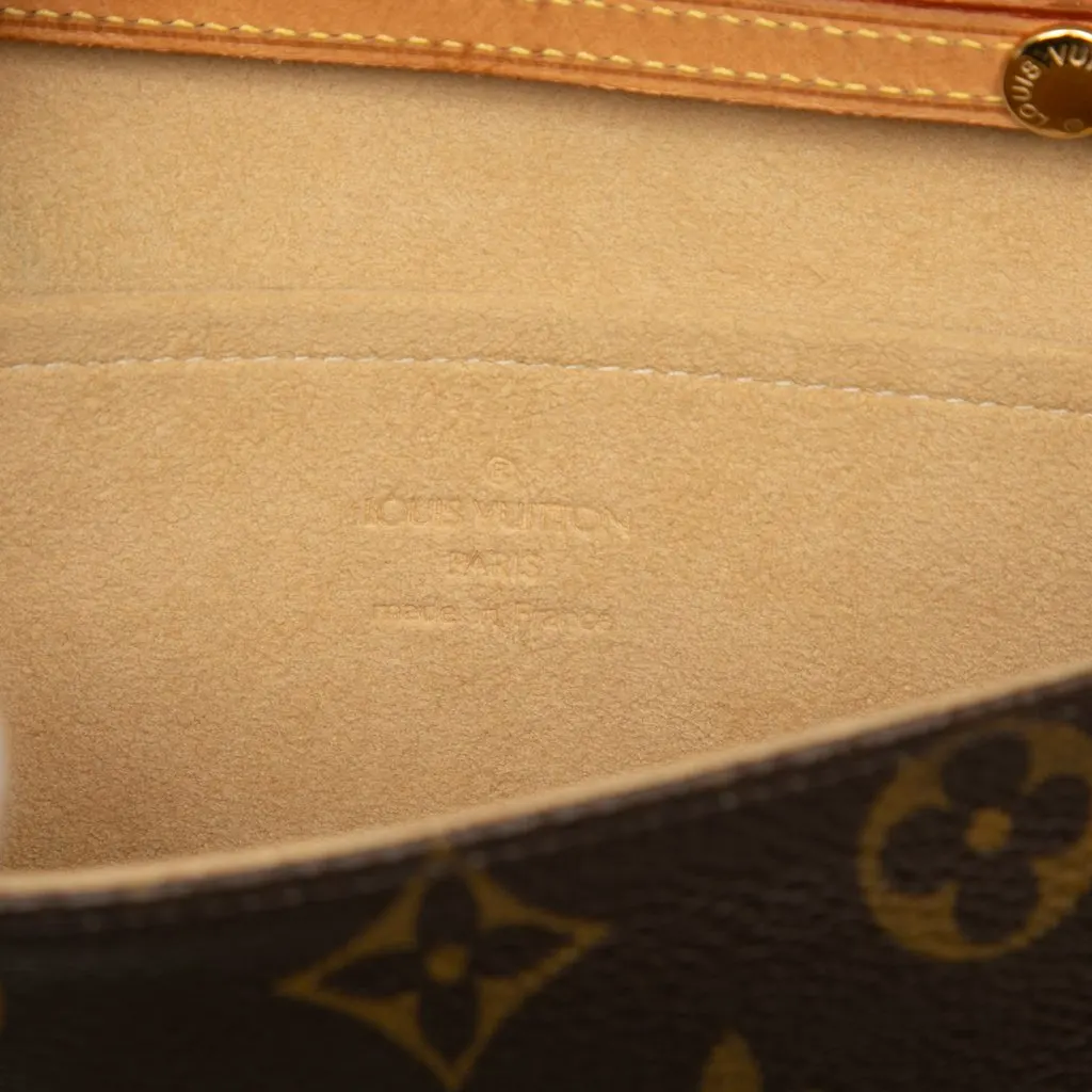 Louis Vuitton Monogram Pochette Twin GM Brown Canvas Very good - Box View