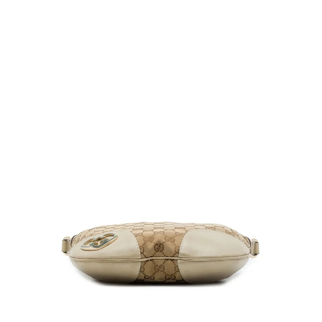 Gucci GG Canvas Lovely Crossbody Beige Canvas Very good - Inside View