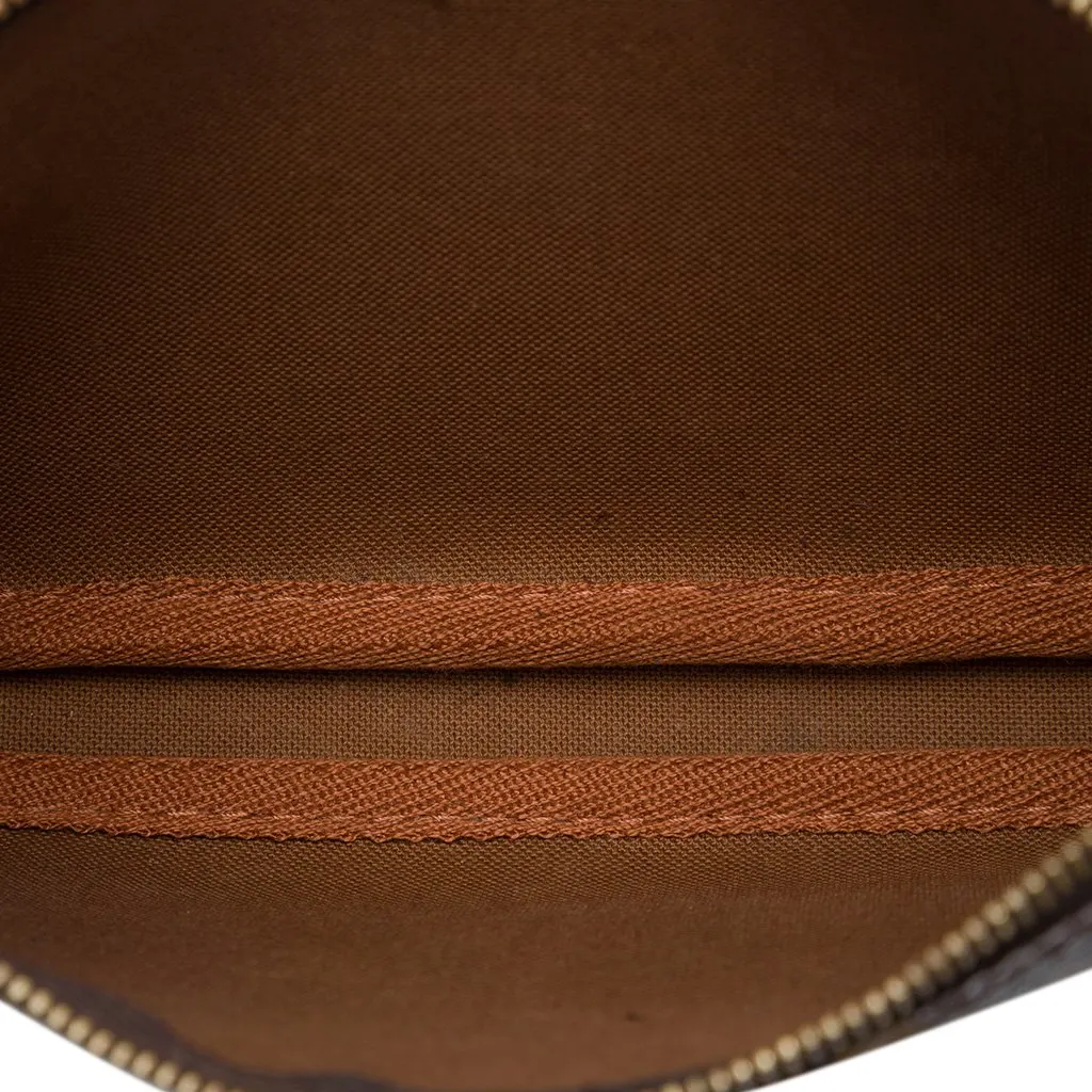 Louis Vuitton Monogram Pochette Accessoires Brown Canvas Very good - Model View