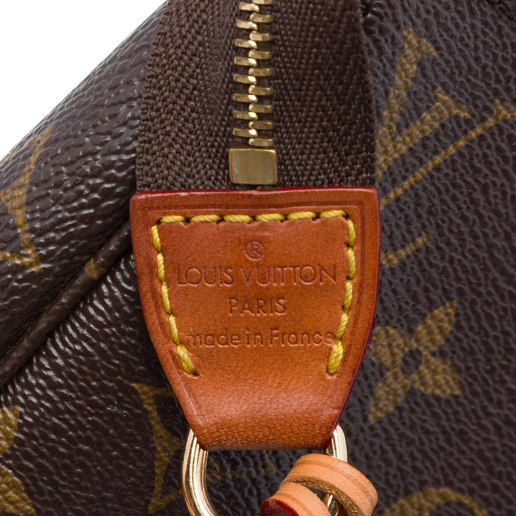 Louis Vuitton Monogram Pochette Accessoires Brown Canvas Very good - Box View