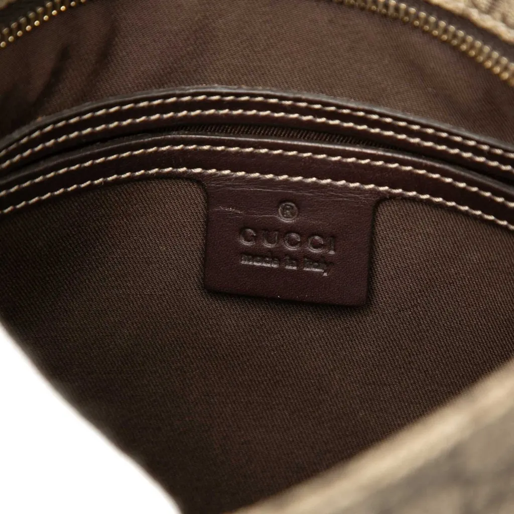 Gucci GG Supreme Crossbody Beige Canvas Good - Box View