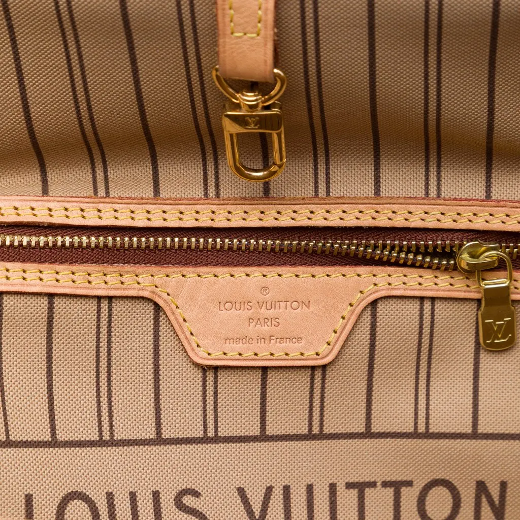 Louis Vuitton Monogram Neverfull MM Brown Canvas Good - Box View