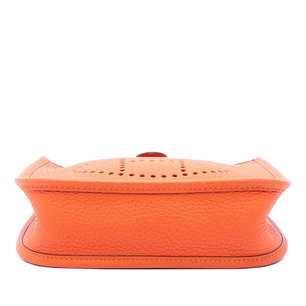 Hermès Clemence Evelyne I Amazone 16 Orange Leather Very good - Inside View